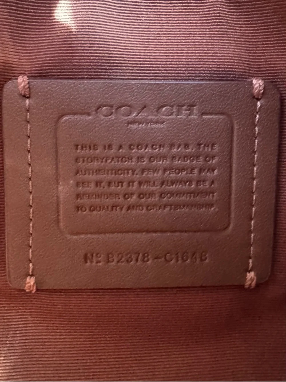 Coach Ellie File Bag - Brown/Tan - Picture 4 of 6